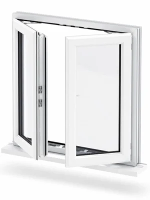 پنجره دوجداره UPVC فرانسوی