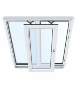 پنجره دوجداره فولکس واگنی upvc