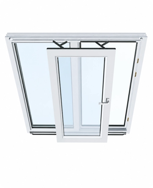 پنجره دوجداره فولکس واگنی upvc